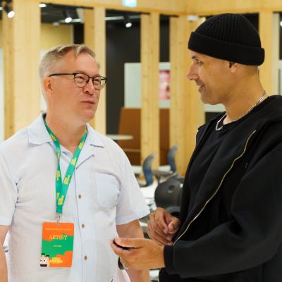 Harri Lidsle ja Sergio Carolino Lieksassa 2024